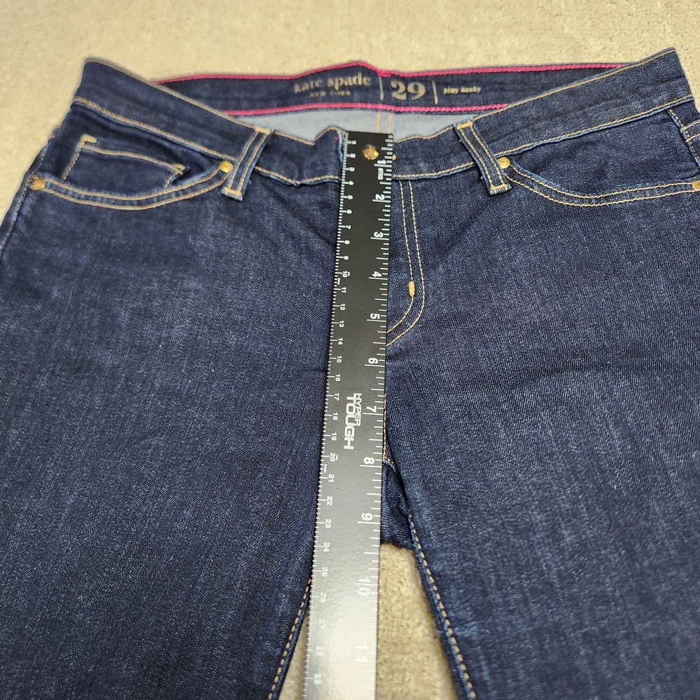 Kate Spade Dark Blue Skinny Jeans - Picture 6 of 12